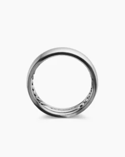 DY Classic Band Ring Grey Titanium, 6mm