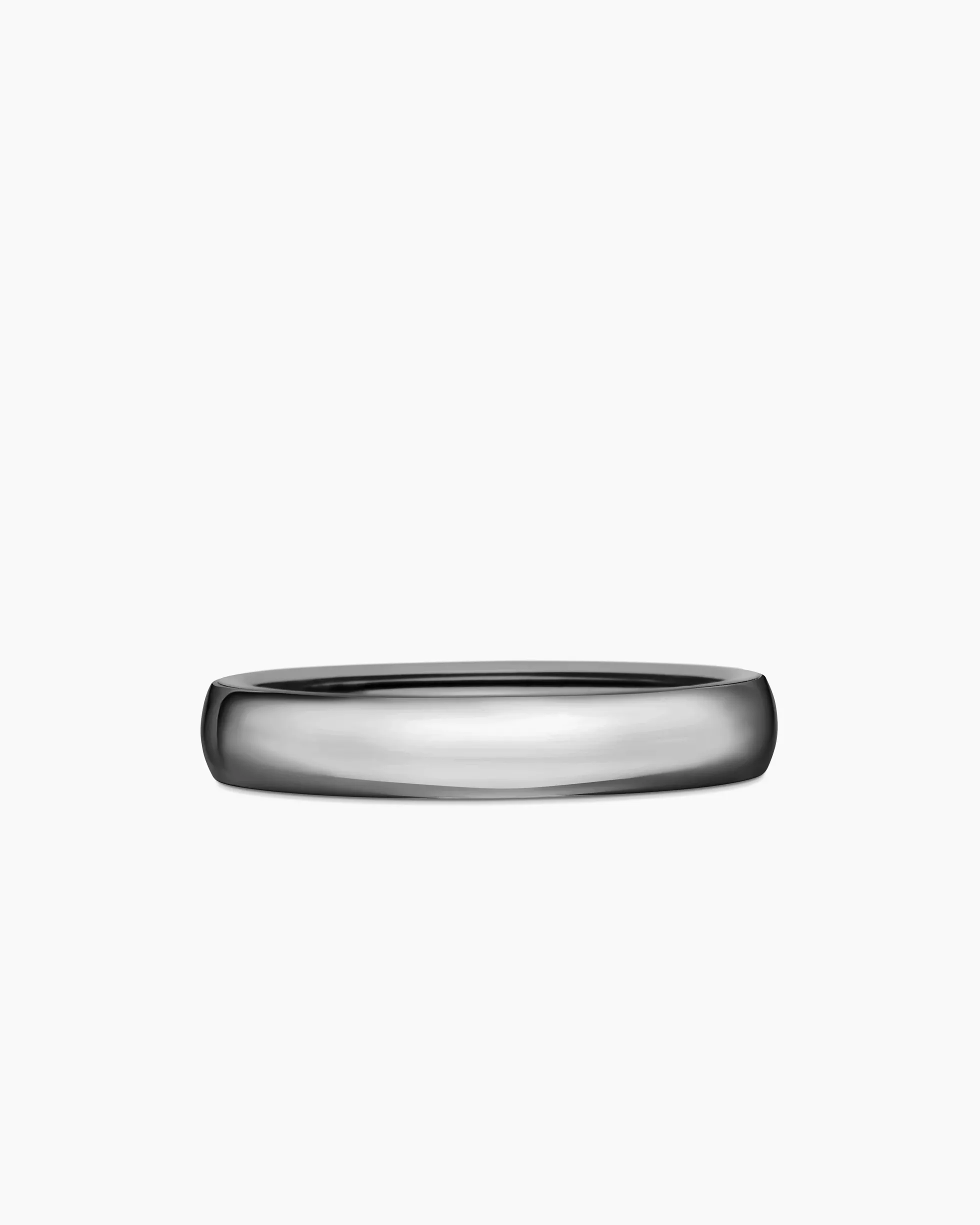 DY Classic Band Ring Grey Titanium, 4mm