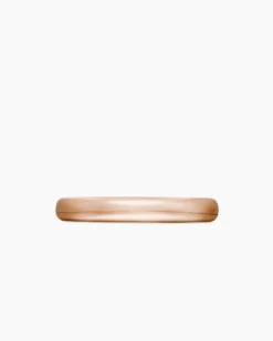 DY Classic Band Ring 18K Rose Gold, 3.5mm