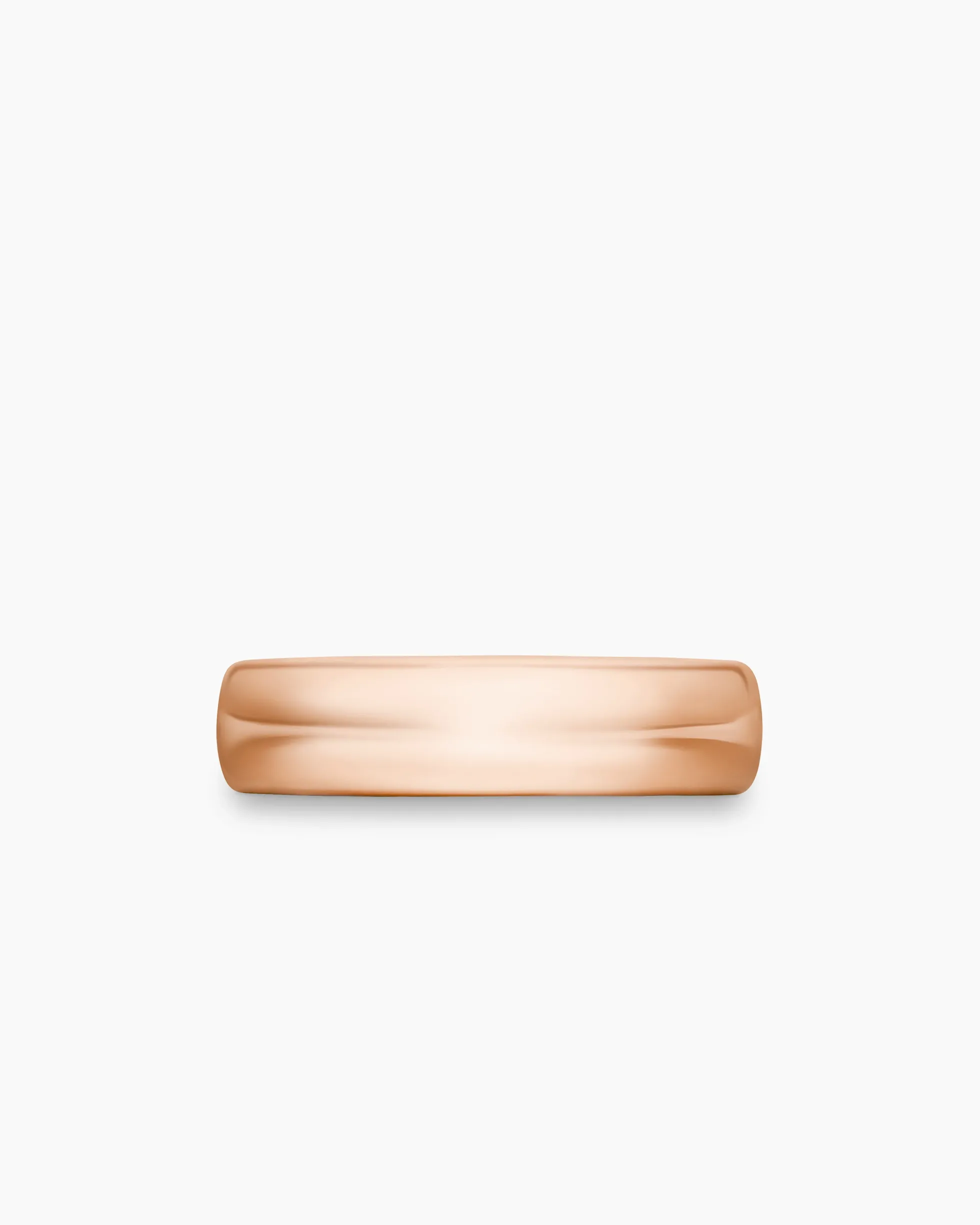 DY Classic Band Ring 18K Rose Gold, 6mm