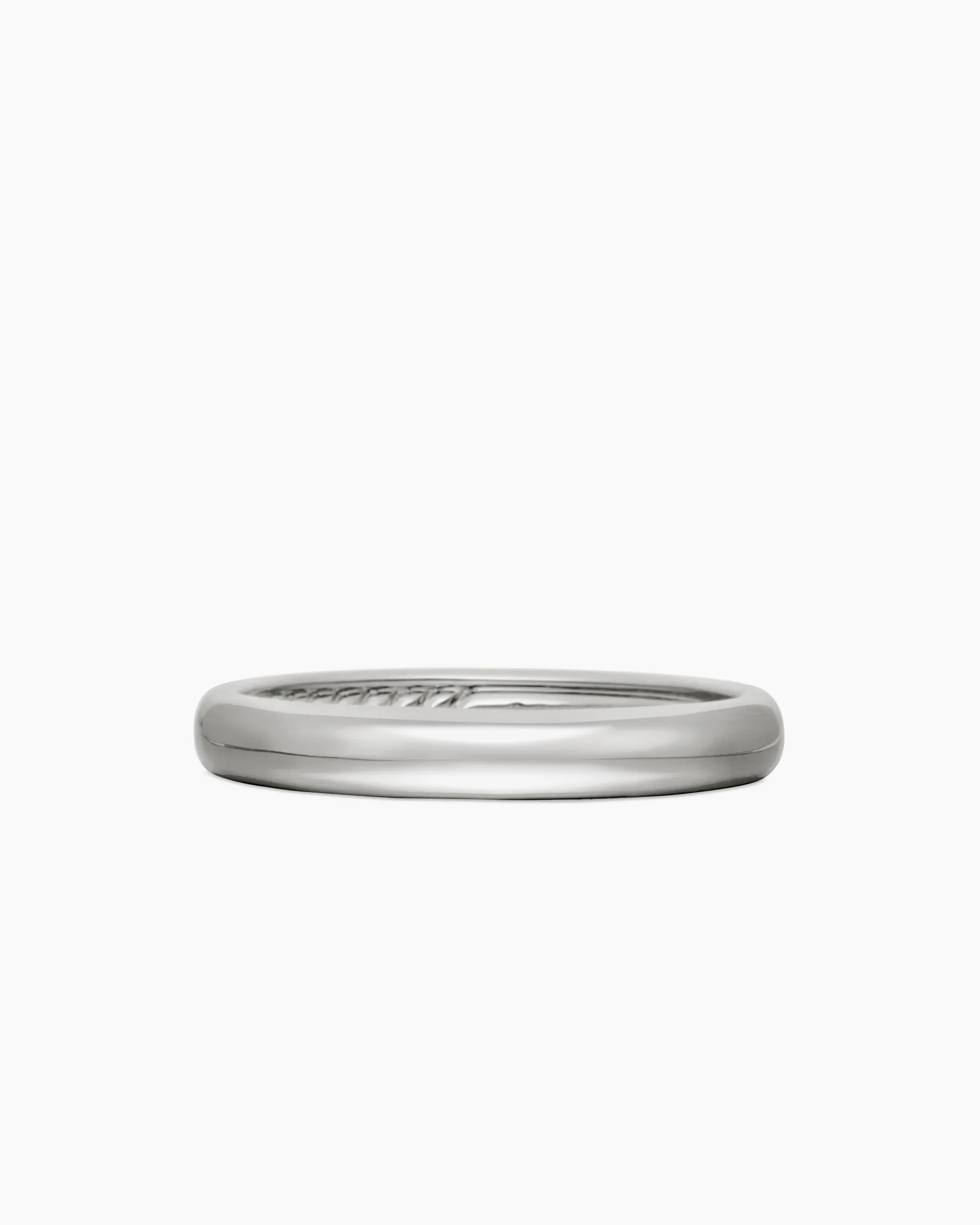 DY Classic Band Ring 18K White Gold, 3.5mm