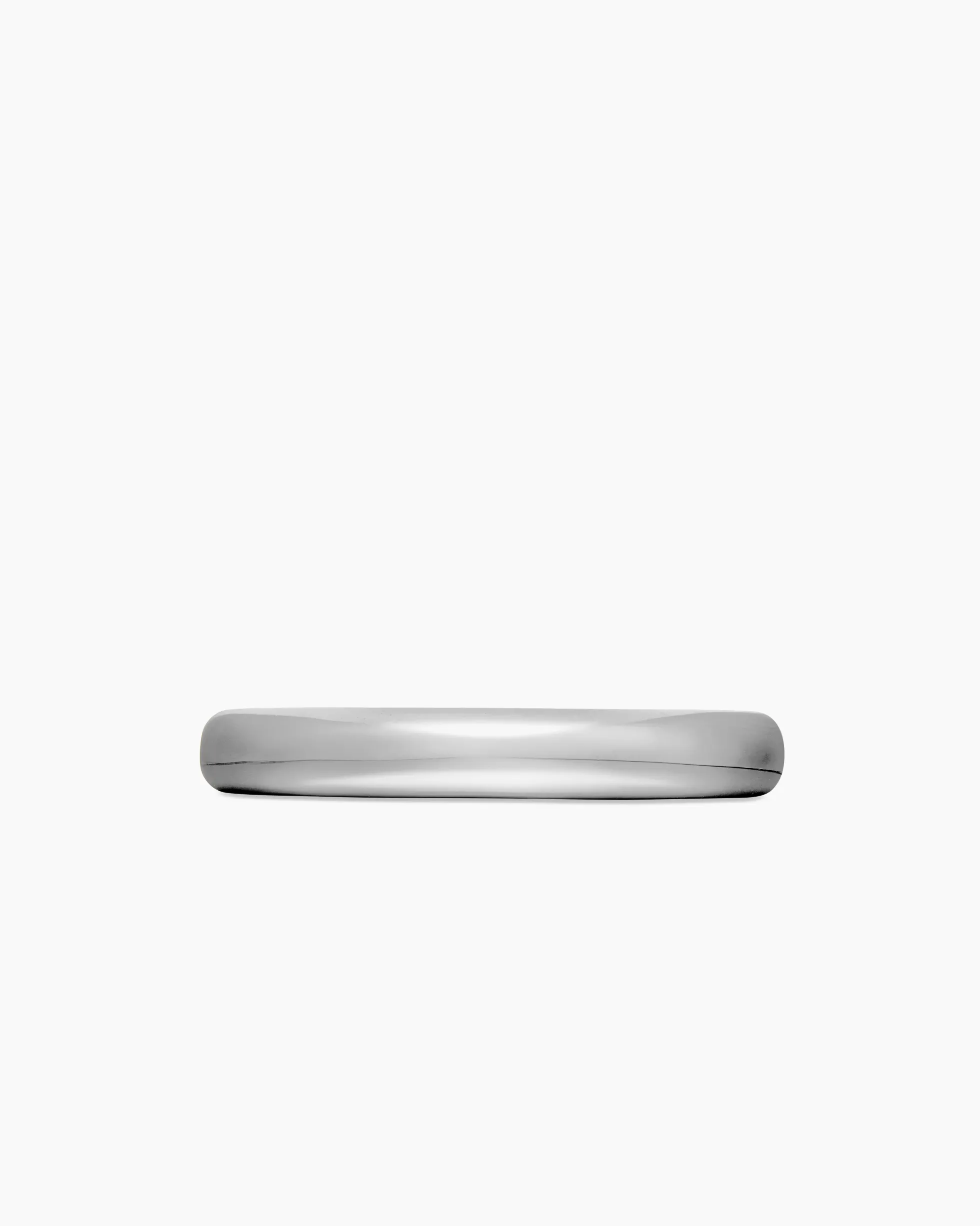 DY Classic Band Ring 18K White Gold, 3.5mm