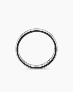 DY Classic Band Ring 18K White Gold, 3.5mm