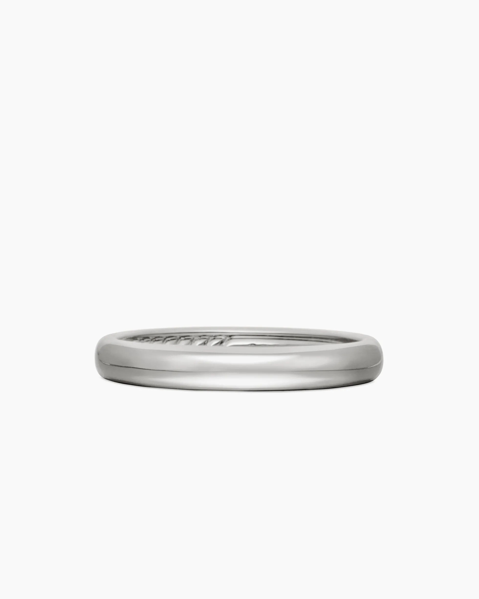 DY Classic Band Ring 18K White Gold, 3.5mm