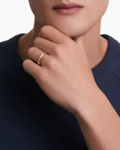 DY Classic Band Ring 18K Yellow Gold, 3.5mm