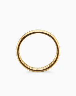DY Classic Band Ring 18K Yellow Gold, 3.5mm