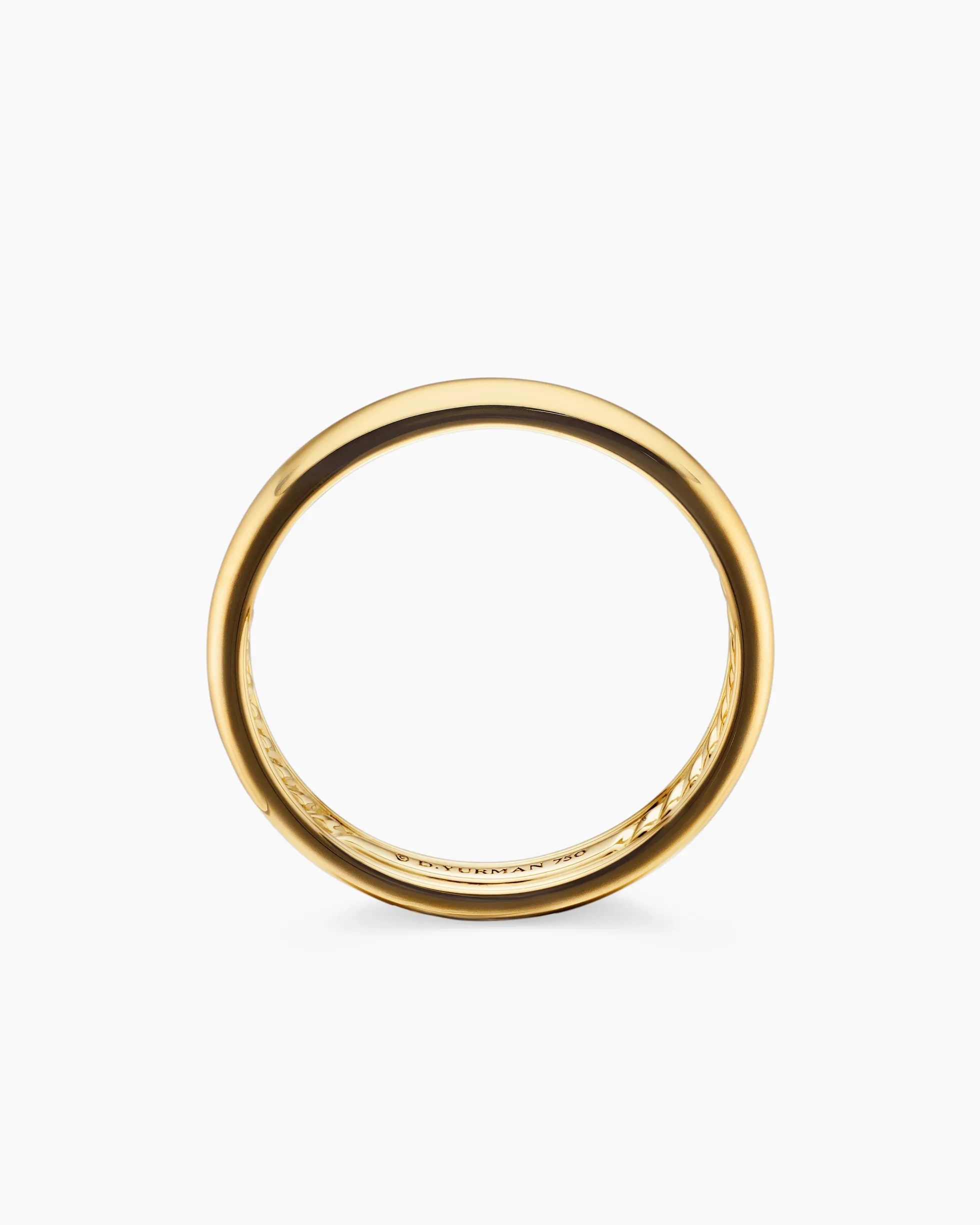DY Classic Band Ring 18K Yellow Gold, 3.5mm