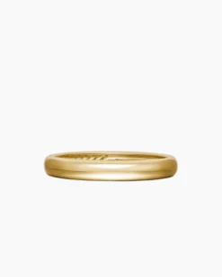 DY Classic Band Ring 18K Yellow Gold, 3.5mm