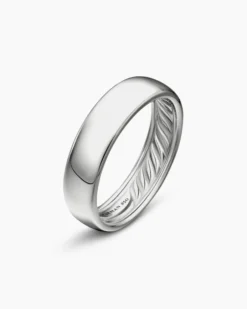 DY Classic Band Ring Platinum, 6mm