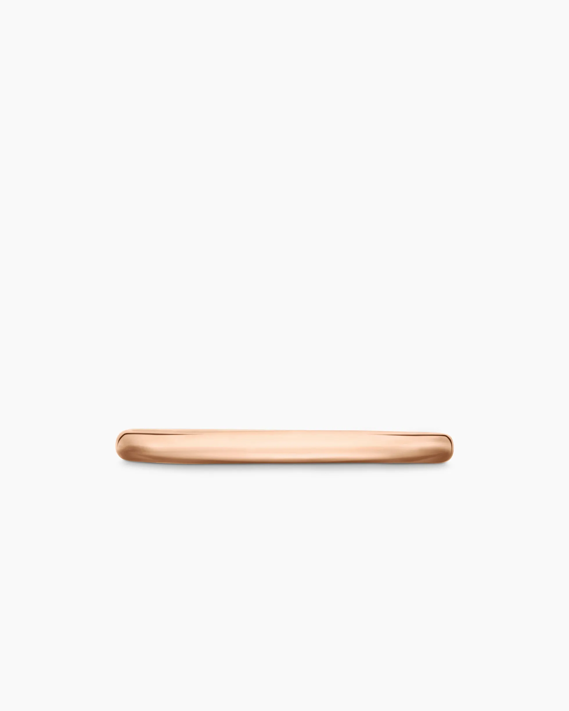 DY Eden Band Ring 18K Rose Gold, 2mm