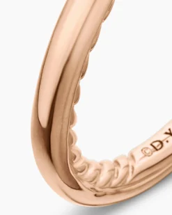 DY Eden Band Ring 18K Rose Gold, 2mm