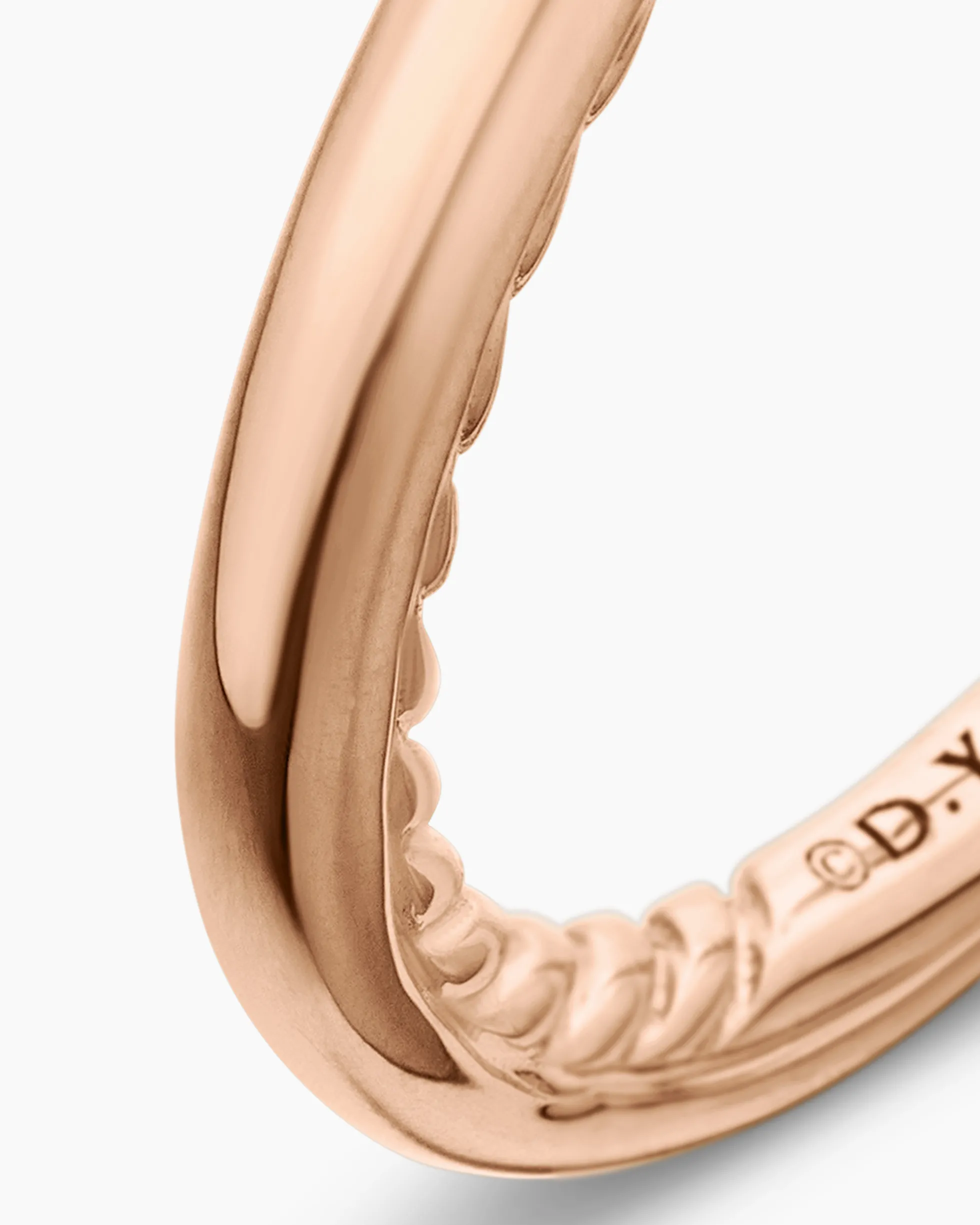DY Eden Band Ring 18K Rose Gold, 2mm