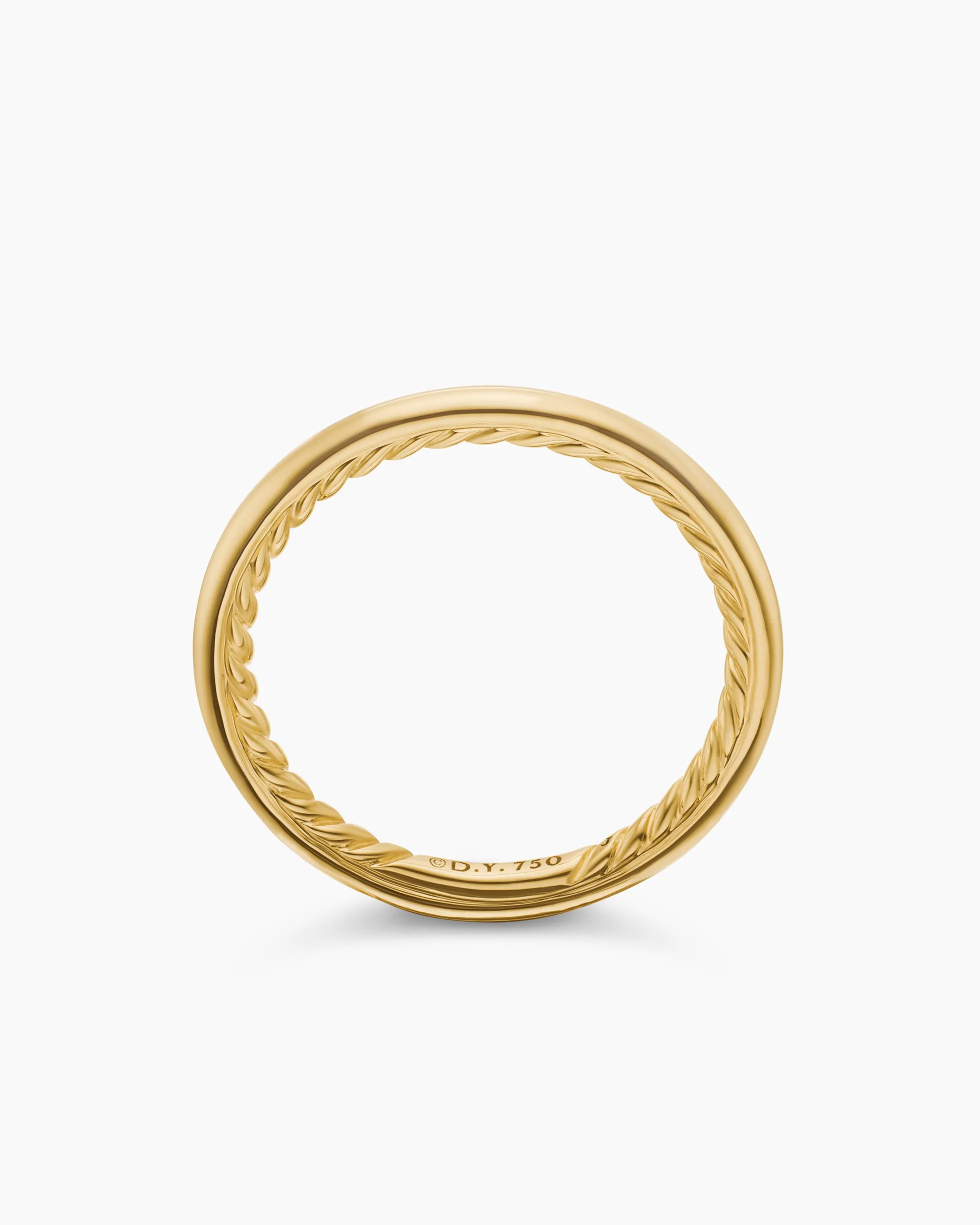 DY Eden Band Ring 18K Yellow Gold, 2mm