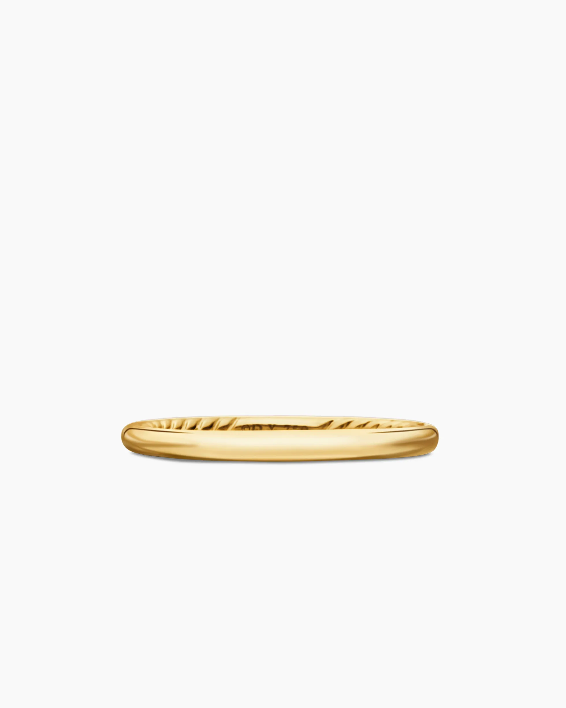 DY Eden Band Ring 18K Yellow Gold, 2mm