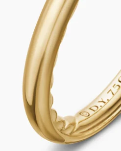 DY Eden Band Ring 18K Yellow Gold, 2.5mm