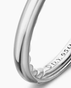 DY Eden Band Ring Platinum, 2.5mm