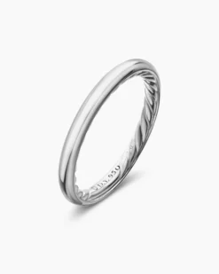 DY Eden Band Ring Platinum, 2.5mm