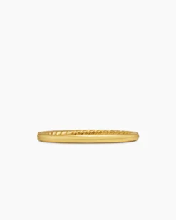 DY Eden Partway Band Ring 18K Yellow Gold with Diamonds, 1.85mm