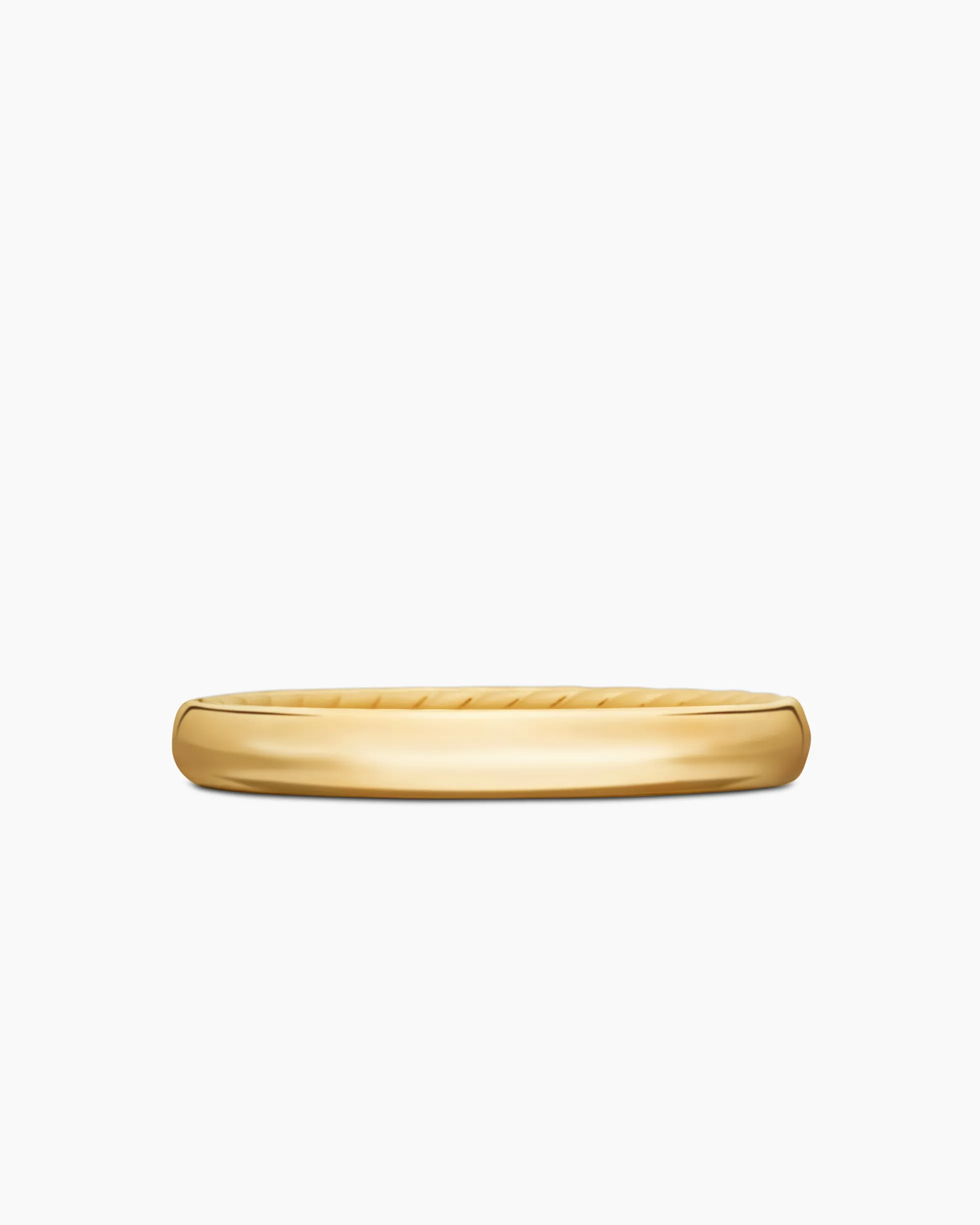 DY Eden Partway Band Ring 18K Yellow Gold with Diamonds, 2.8mm