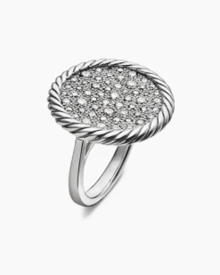 DY Elements® Ring Sterling Silver with Diamonds, 21.2mm