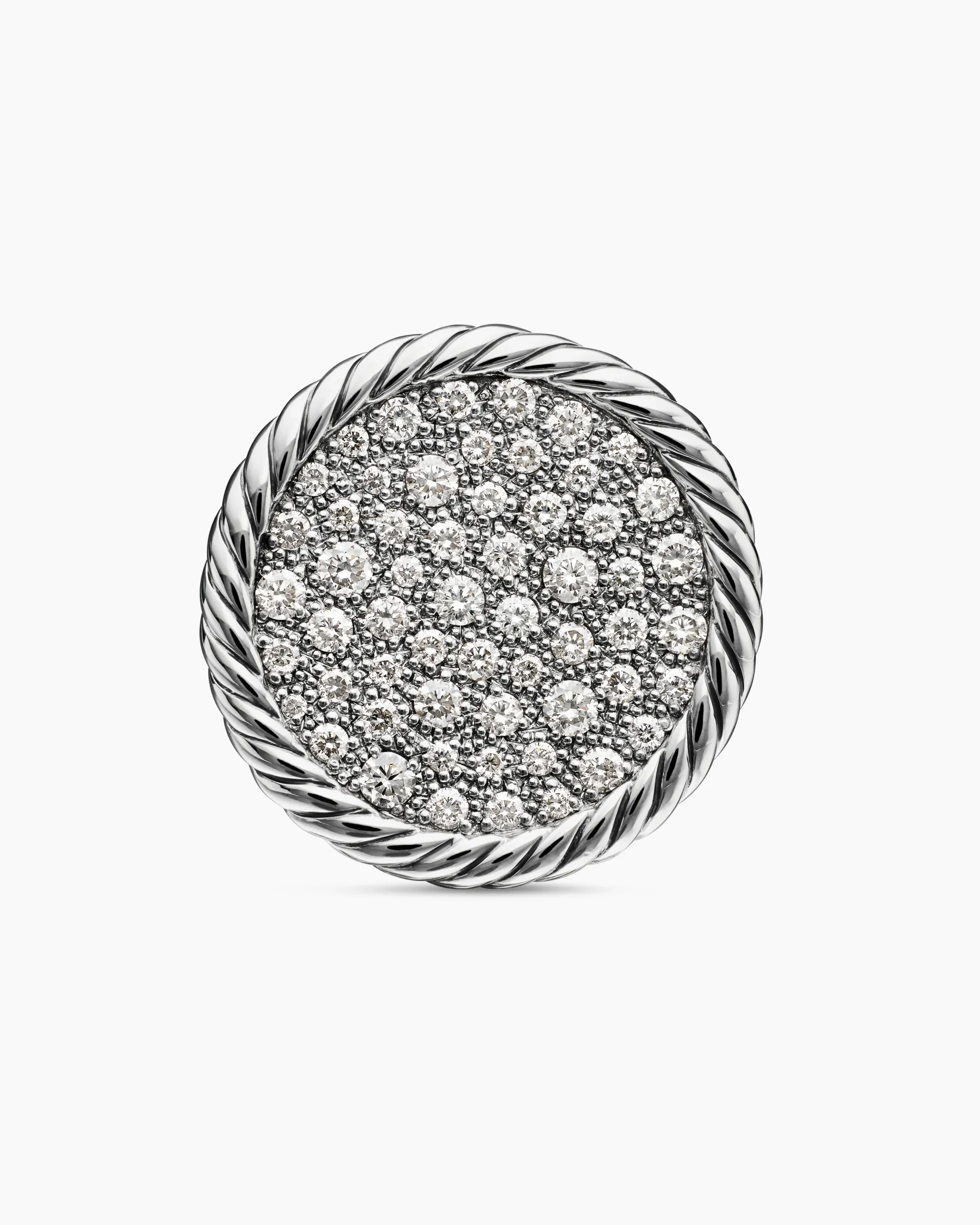 DY Elements® Ring Sterling Silver with Diamonds, 21.2mm