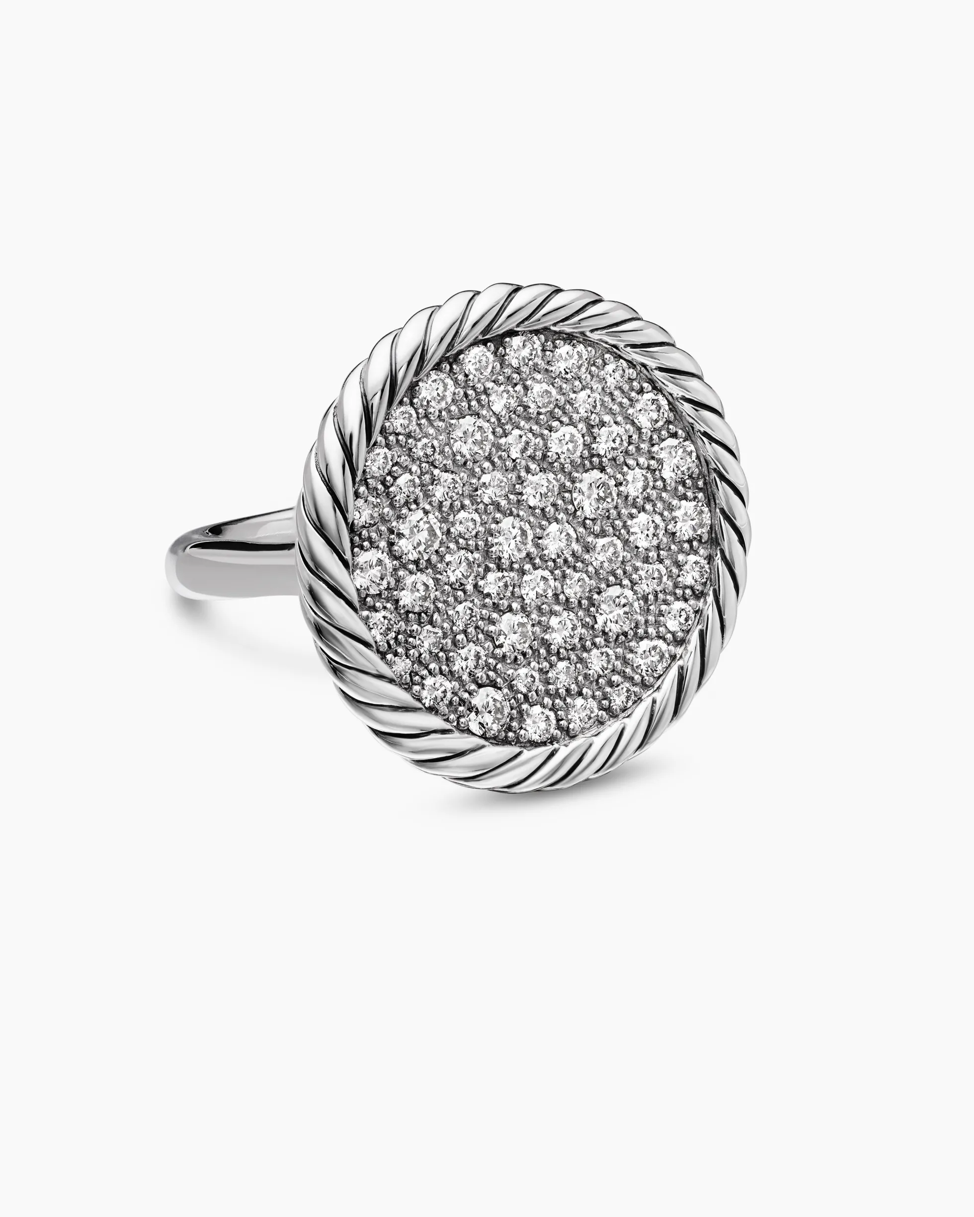 DY Elements® Ring Sterling Silver with Diamonds, 21.2mm