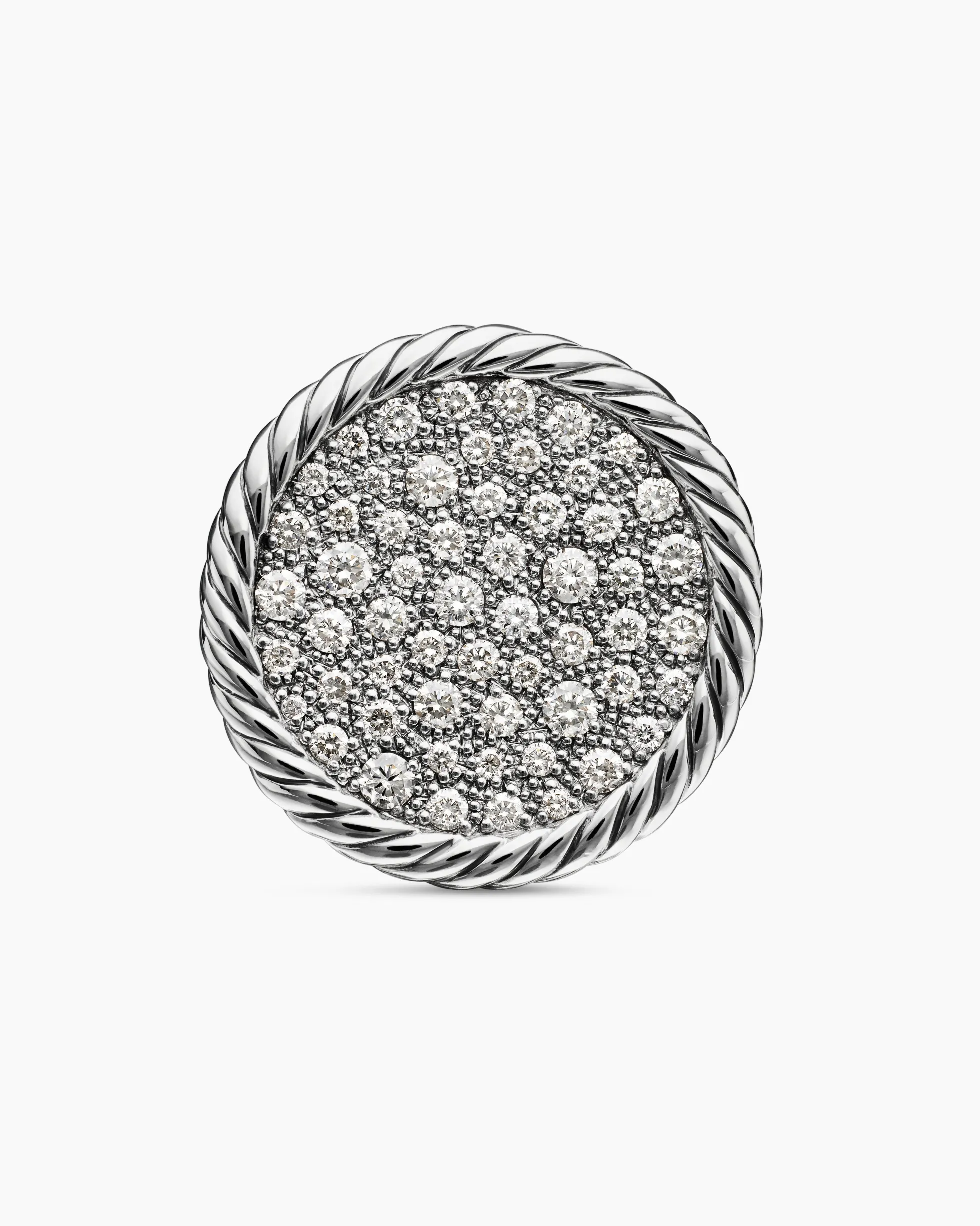 DY Elements® Ring Sterling Silver with Diamonds, 21.2mm