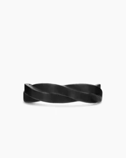 DY Helios™ Band Ring Black Titanium, 6mm