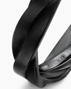 DY Helios™ Band Ring Black Titanium, 6mm