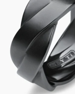 DY Helios™ Band Ring Black Titanium, 9mm