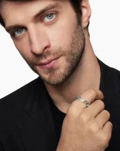 DY Helios™ Band Ring Sterling Silver, 6mm