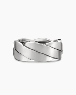DY Helios™ Band Ring Sterling Silver, 9mm