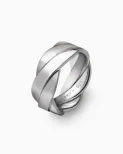 DY Helios™ Band Ring Sterling Silver, 9mm