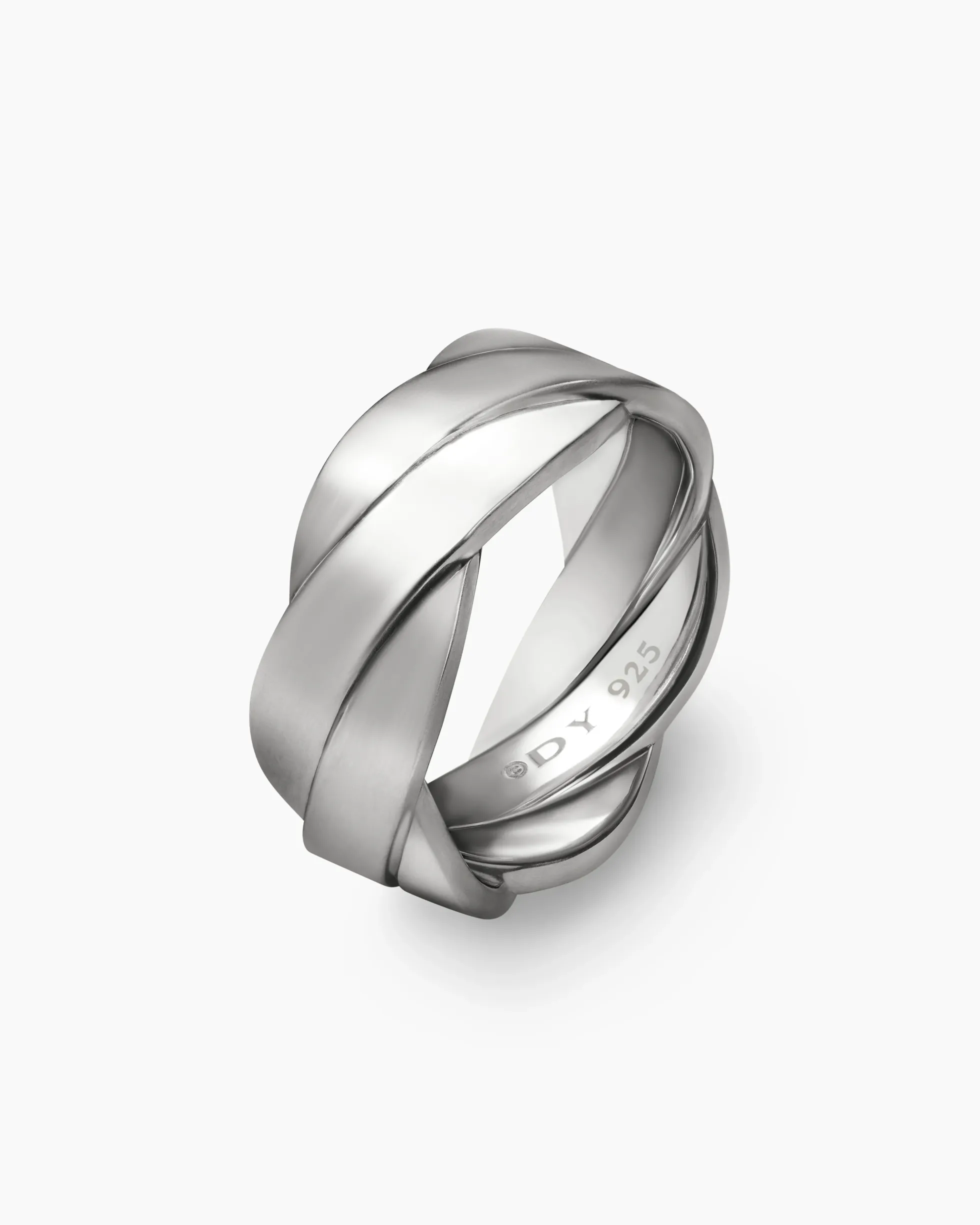 DY Helios™ Band Ring Sterling Silver, 9mm