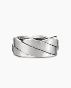 DY Helios™ Band Ring Sterling Silver, 9mm