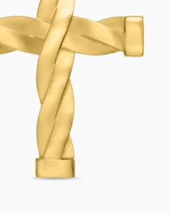 DY Helios™ Cross Pendant 18K Yellow Gold, 36mm