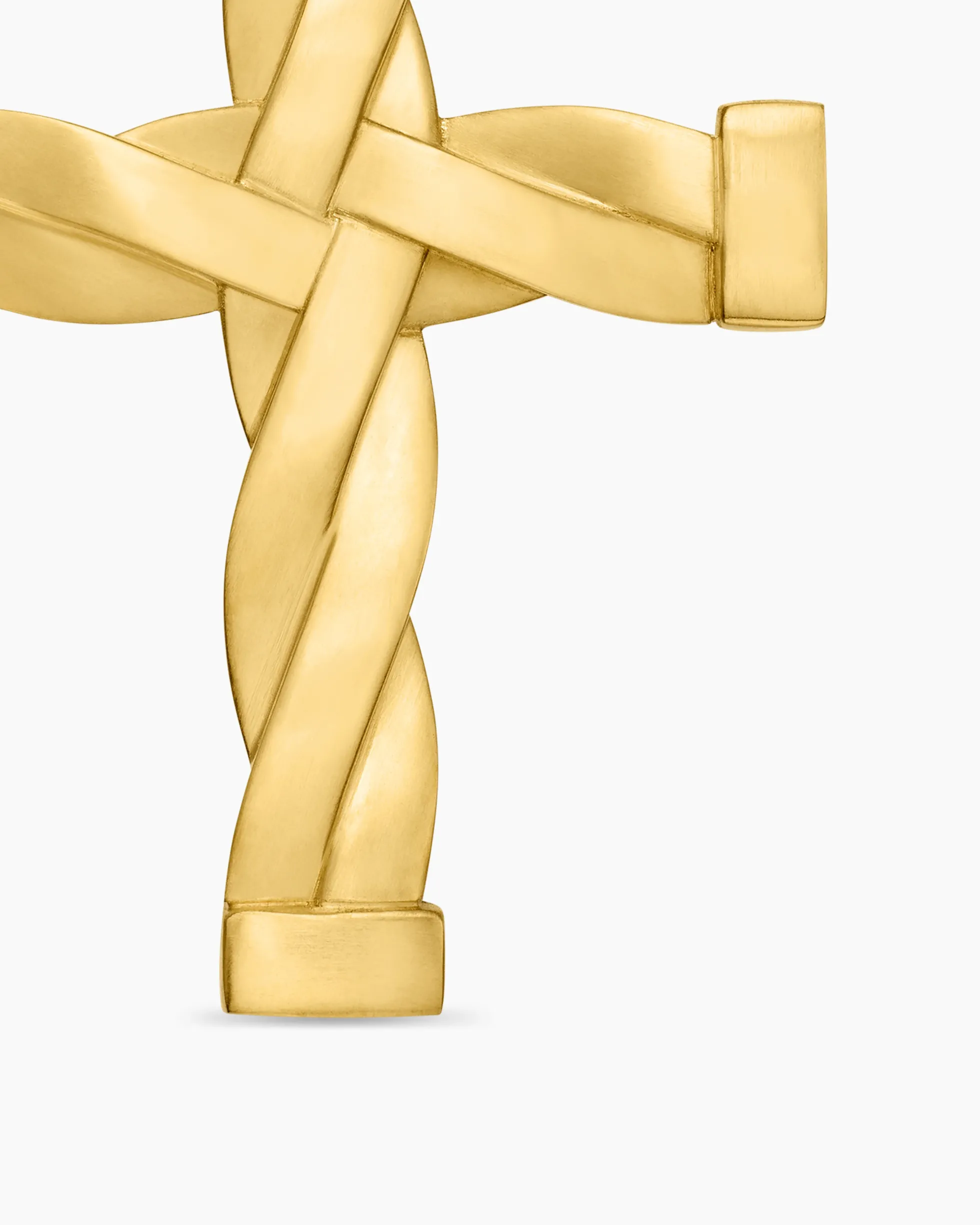 DY Helios™ Cross Pendant 18K Yellow Gold, 36mm