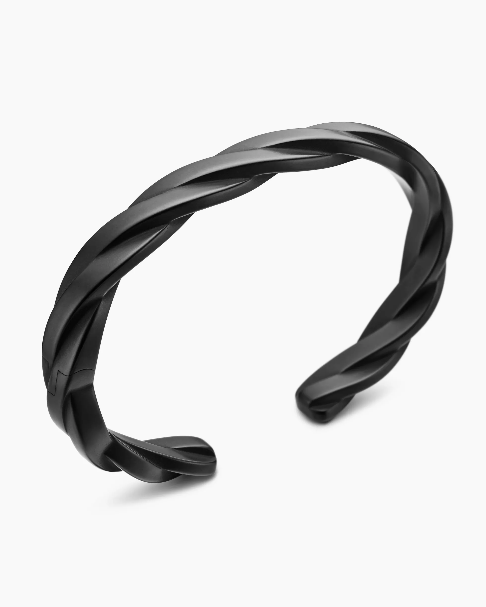 DY Helios™ Cuff Bracelet Black Titanium, 9mm