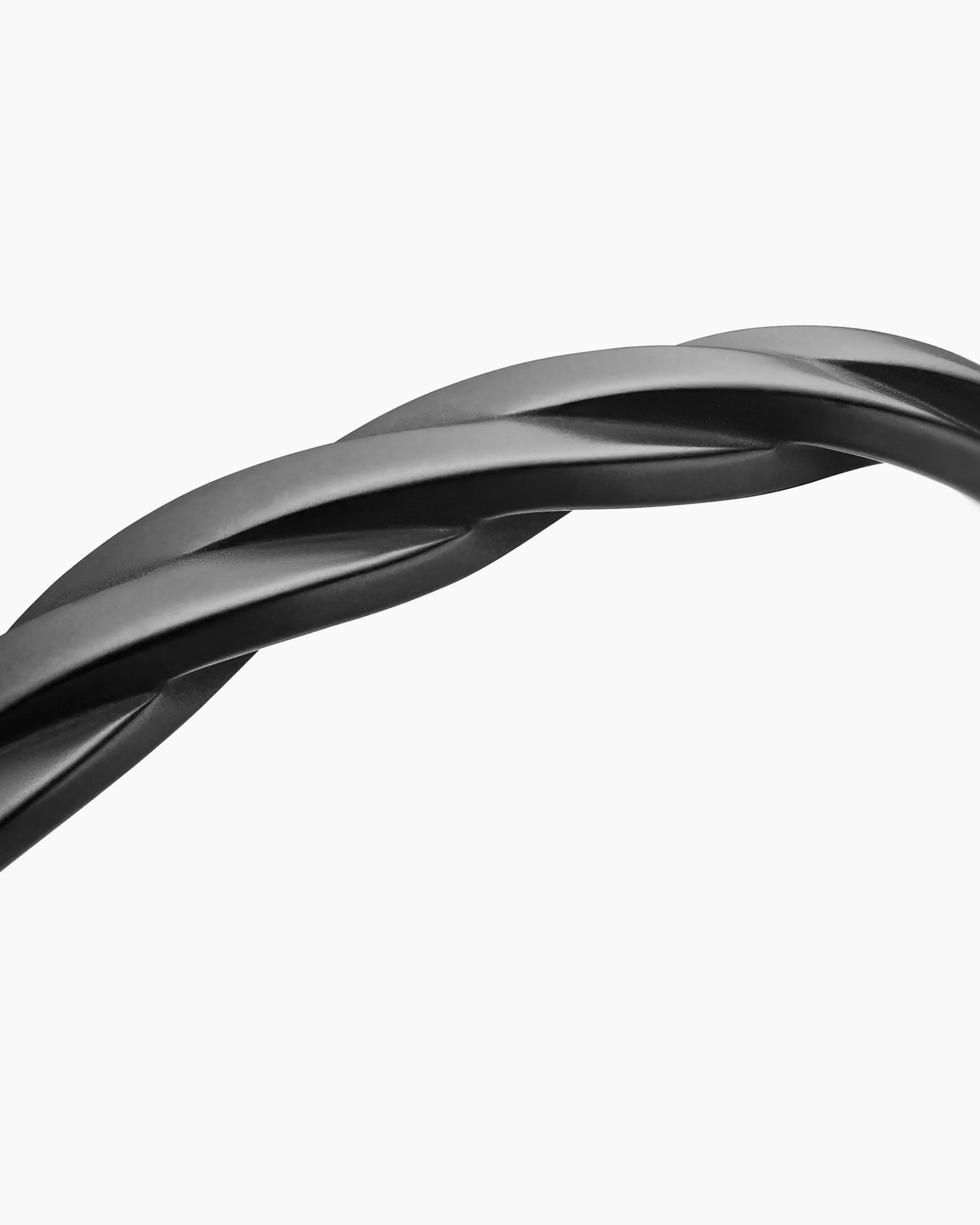 DY Helios™ Cuff Bracelet Black Titanium, 9mm