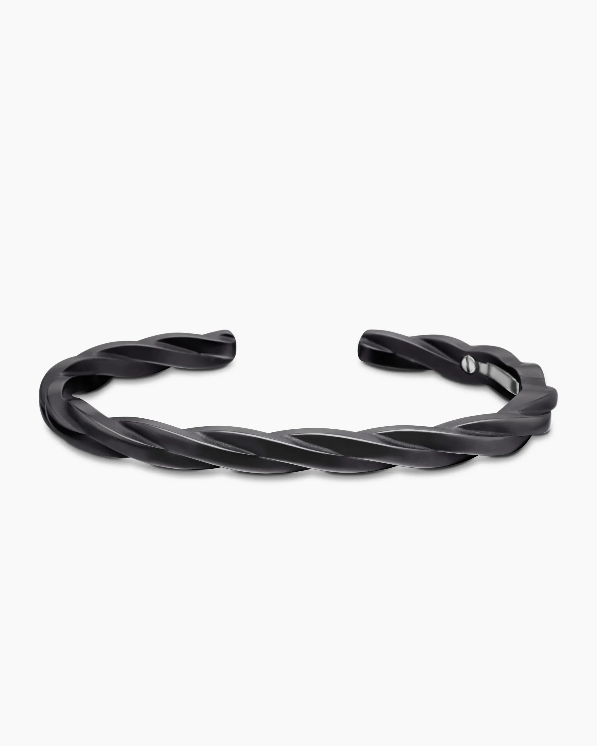 DY Helios™ Cuff Bracelet Black Titanium, 6mm