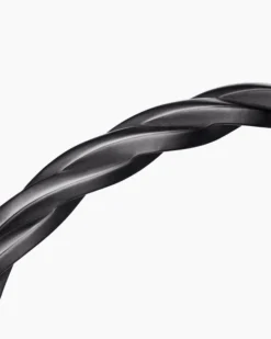 DY Helios™ Cuff Bracelet Black Titanium, 6mm