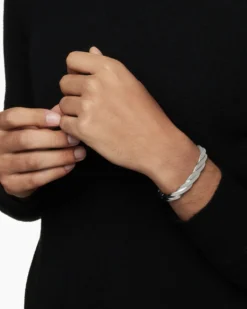 DY Helios™ Cuff Bracelet Sterling Silver, 9mm