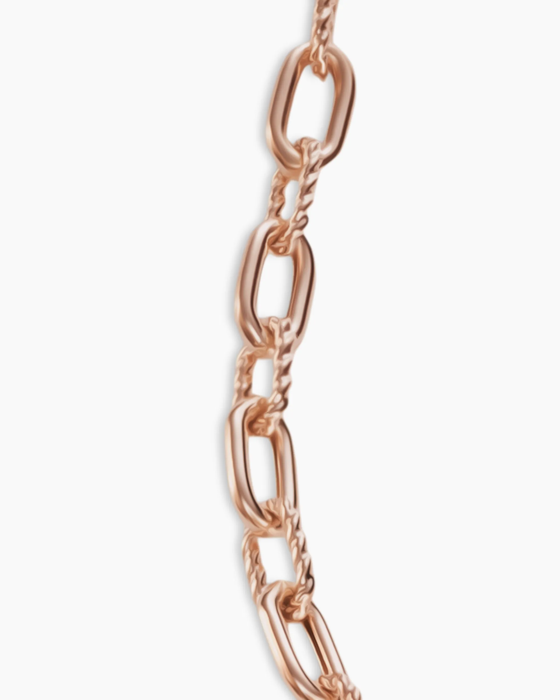 DY Madison® Chain Bracelet 18K Rose Gold, 3mm
