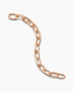 DY Madison® Chain Bracelet 18K Rose Gold, 11mm