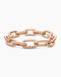 DY Madison® Chain Bracelet 18K Rose Gold, 11mm
