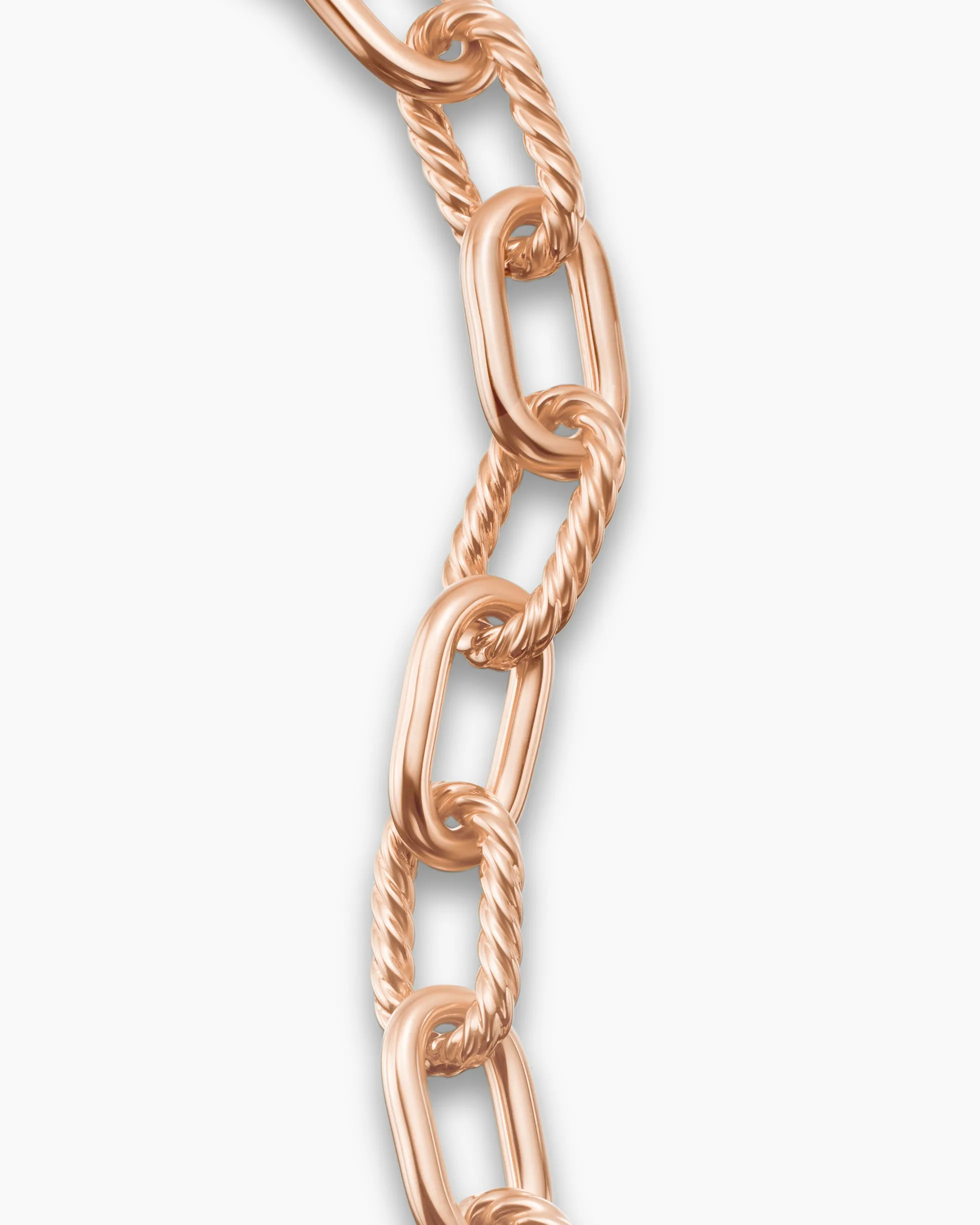 DY Madison® Chain Bracelet 18K Rose Gold, 11mm
