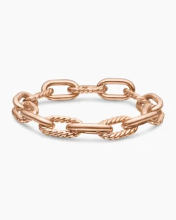 DY Madison® Chain Bracelet 18K Rose Gold, 11mm