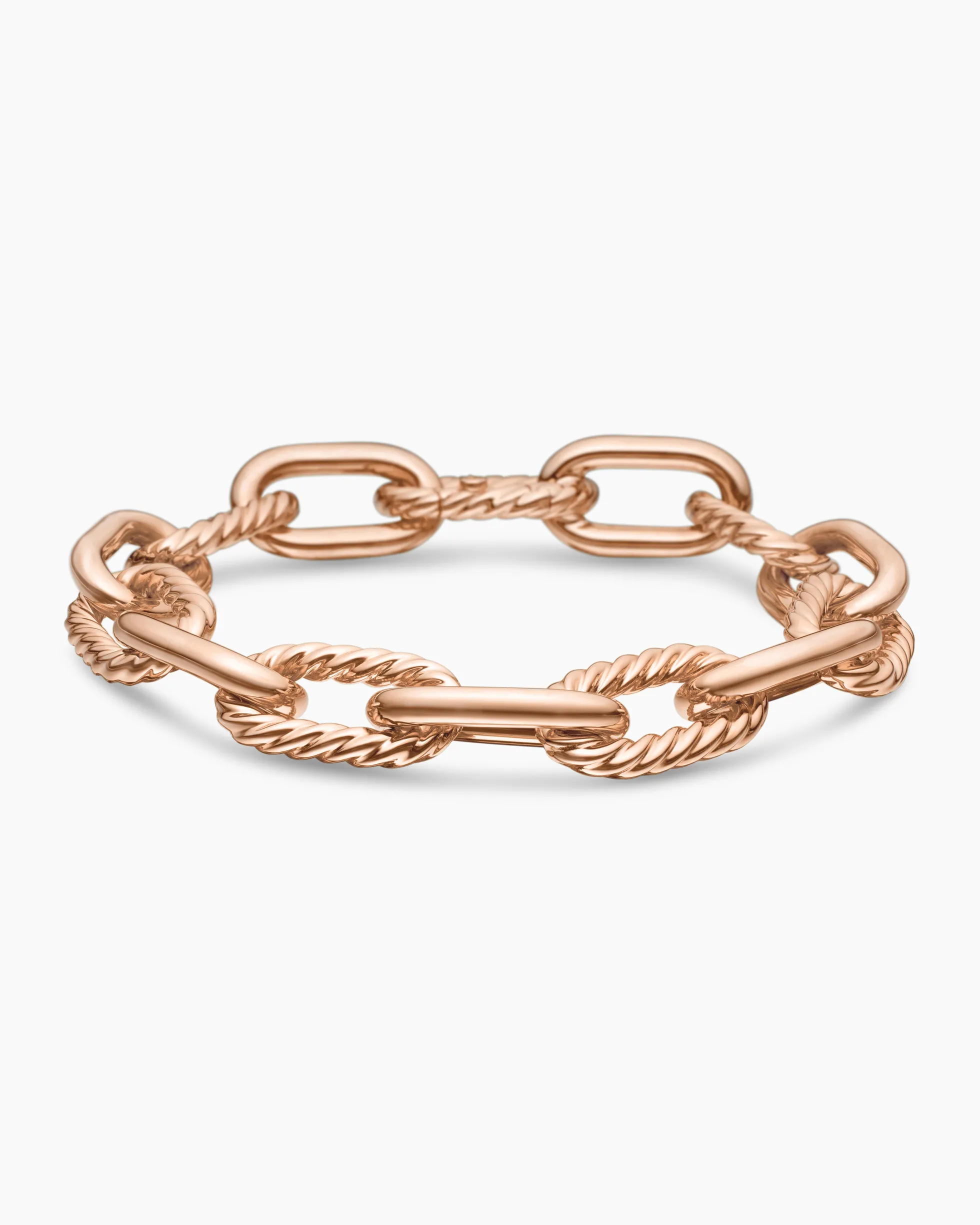 DY Madison® Chain Bracelet 18K Rose Gold, 11mm