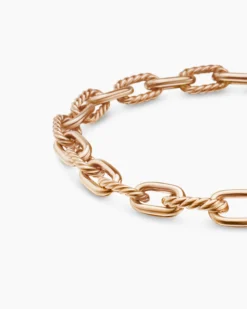 DY Madison® Chain Bracelet 18K Rose Gold, 6mm