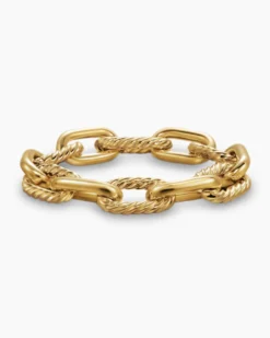DY Madison® Chain Bracelet 18K Yellow Gold, 13.5mm